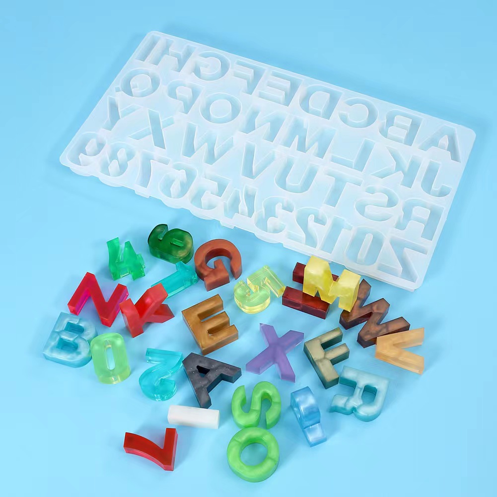 Resin Art Alphabet - Home DIY Dekor 1PC Kristall Epoxidharz