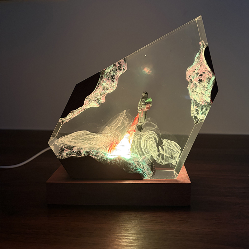 Resin Art Anime - Sci-Fi Anime Figur Organismus Harz Tischlampe