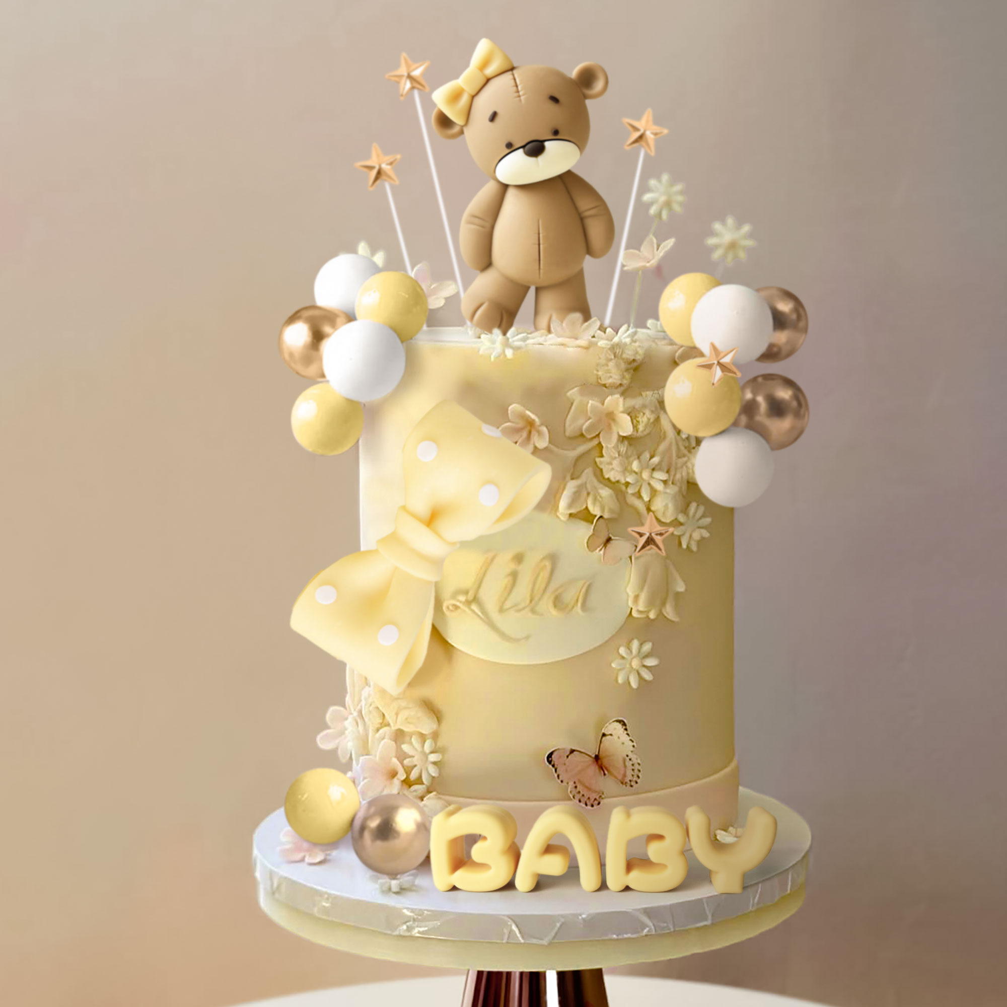 LaVenty Rosa Bär Kuchendekorat – Resin Art Alphabet Bewertung und Preis