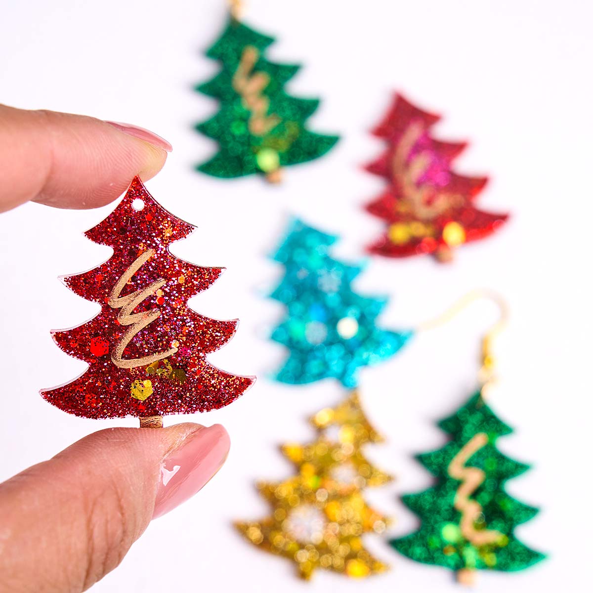3D Weihnachtsbaum-Anhänger Sil – Resin Art Uv Bewertung und Preis