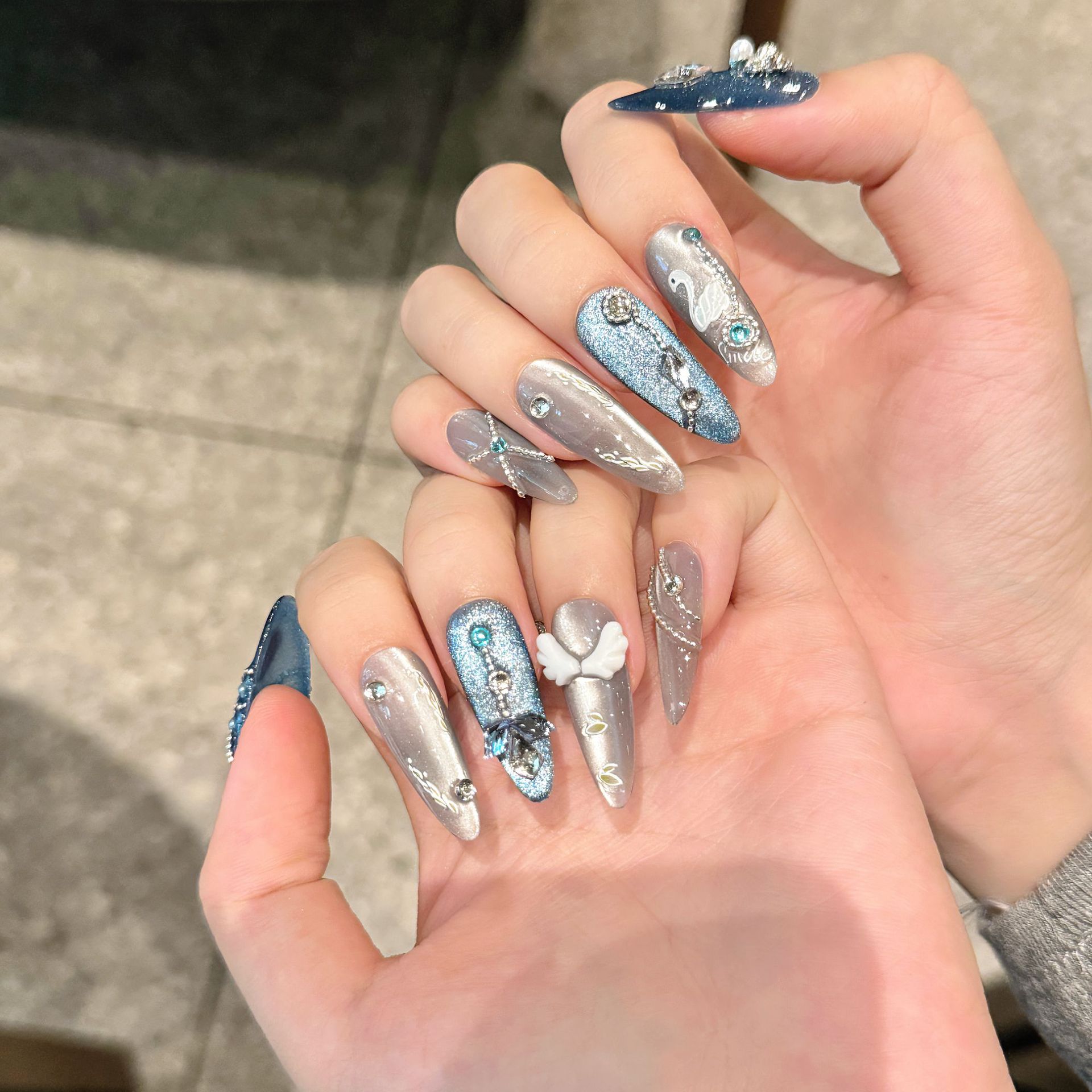 10 Stück weiße Schwan handgema – Resin Art Glitter Bewertung und Preis