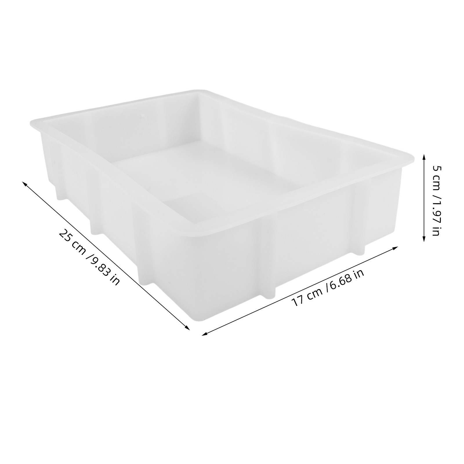 Große rechteckige Harz-Silikon – Tray Mold Rectangle Bewertung und Preis
