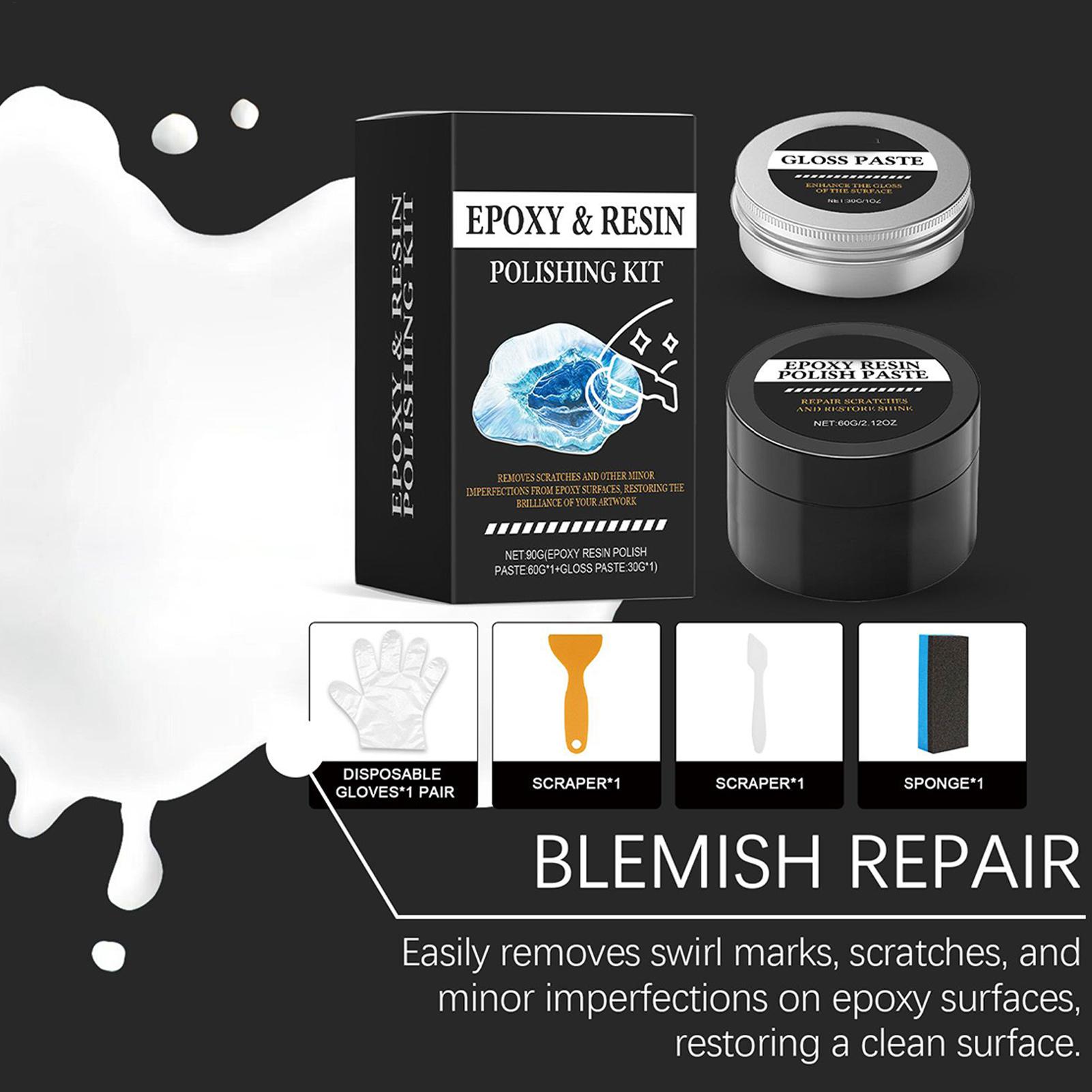 Epoxidharz-Polierset - Cremige – Resin Art Epoxy Bewertung und Preis