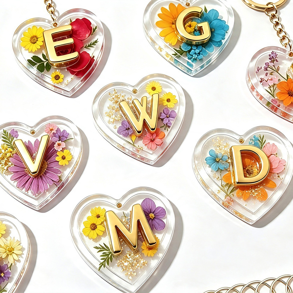 Komplette 26 Buchstaben & Herz – Resin Art Alphabet Bewertung und Preis