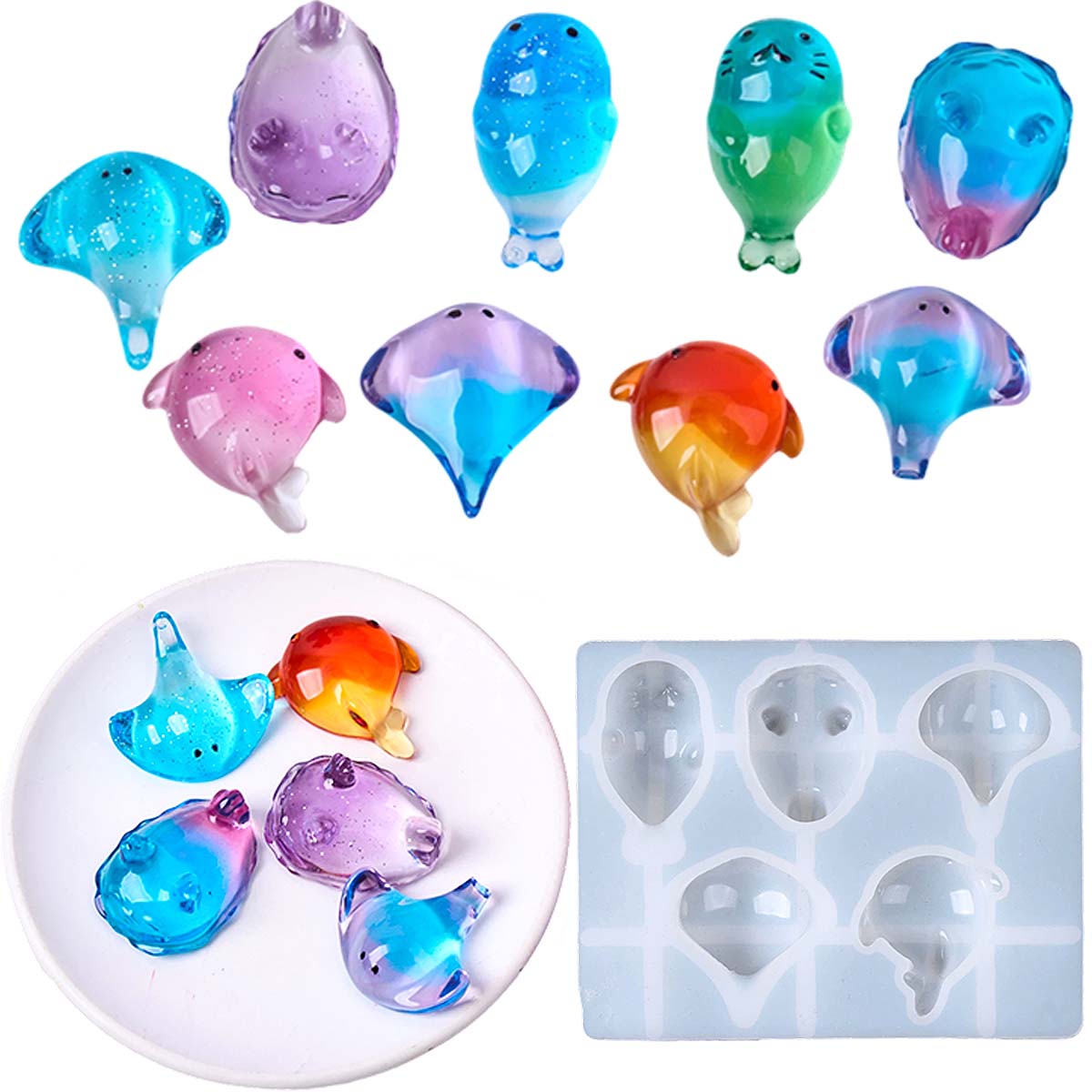 3D-Heilungs-Silikonform mit Ka – Resin Art Epoxy Bewertung und Preis