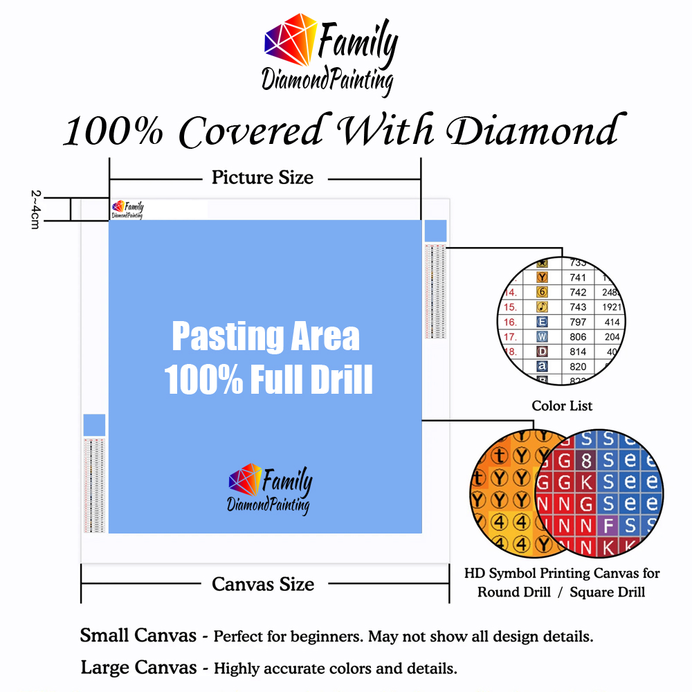 Diamant Malerei Familie voller – Resin Art Kits Bewertung und Preis