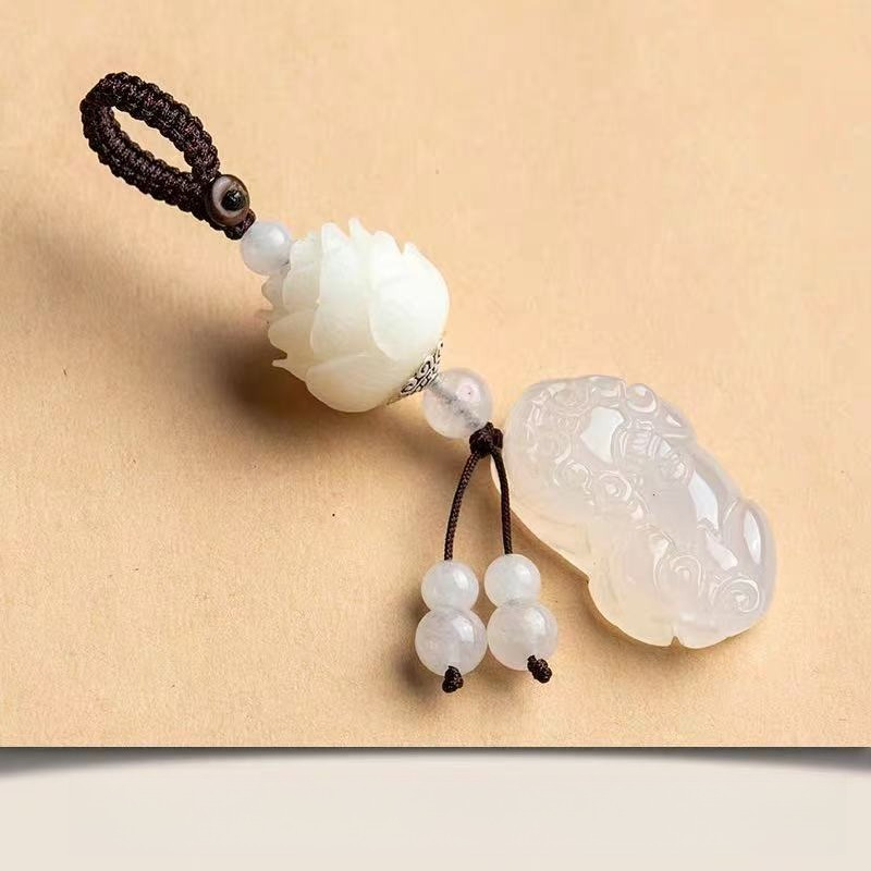 Lotus-Anhänger Schlüsselanhäng – Resin Art A Keychain Bewertung und Preis