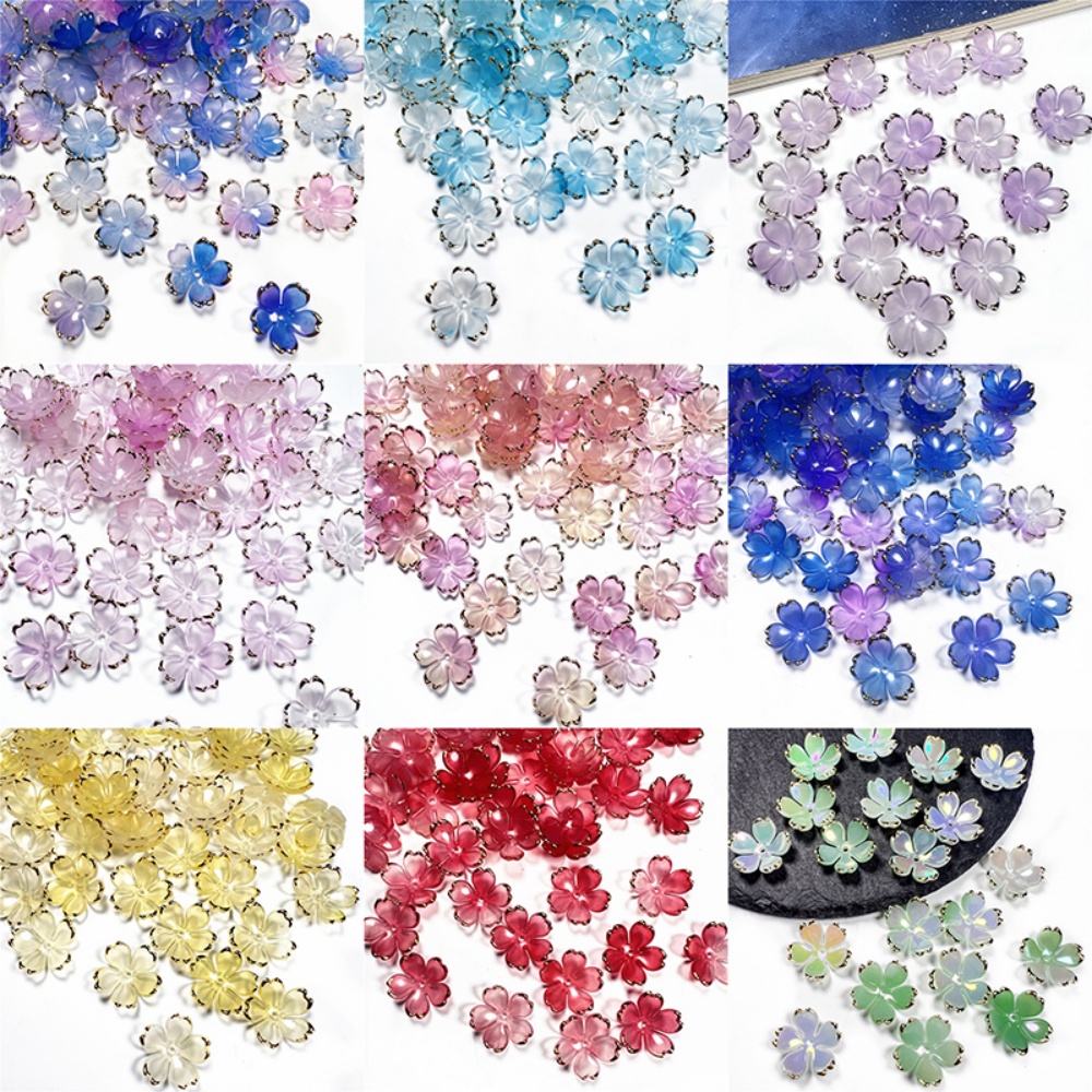 50 Stück/Set 19mm Acryl-Kirsch – Resin Art Handmade Bewertung und Preis