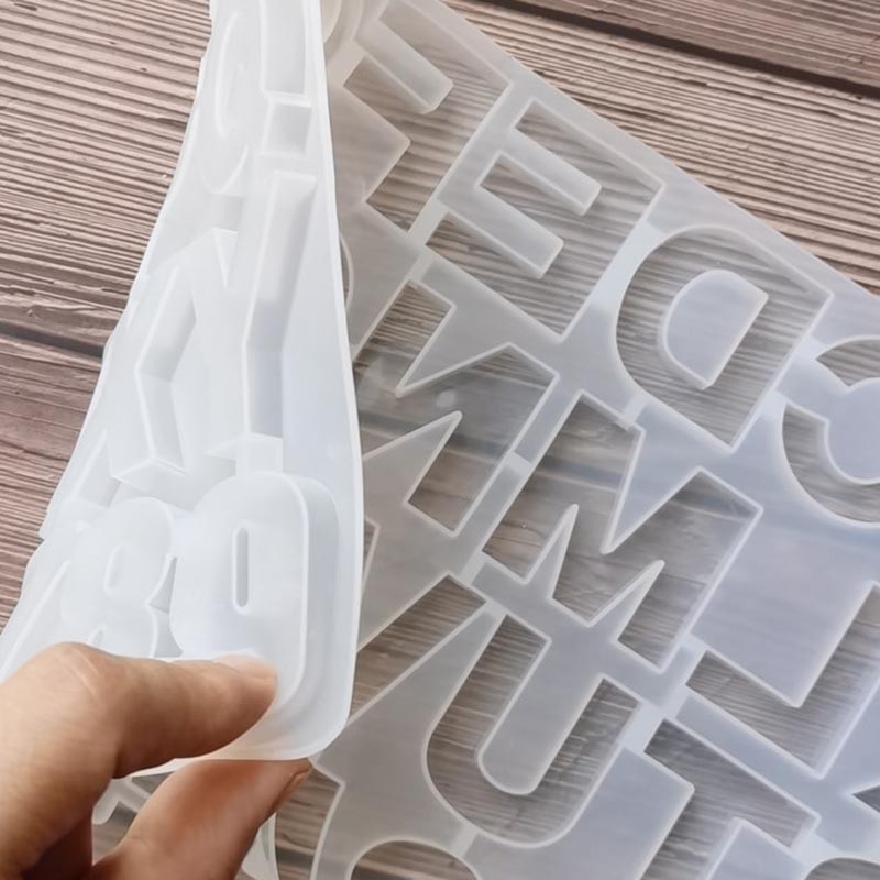 Home DIY Dekor 1PC Kristall Ep – Resin Art Alphabet Bewertung und Preis