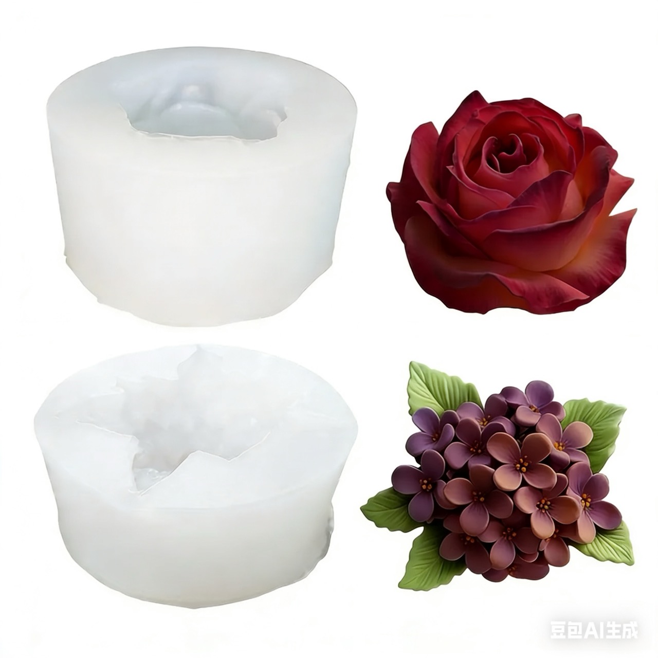 2 Stück 3D-Silikonformen mit R – Resin Art For Wedding Gift Bewertung und Preis
