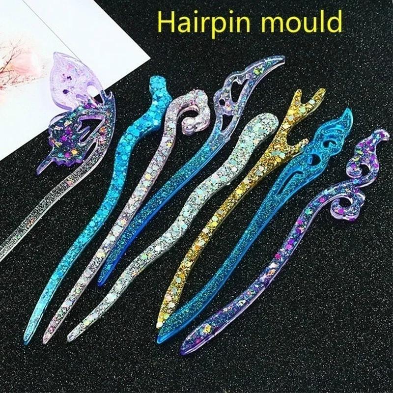 Neue Transparente Haarnadel Si – Resin Art Handmade Bewertung und Preis