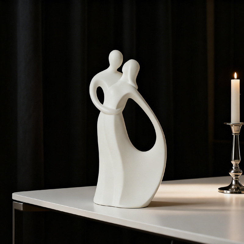 Nordische Keramik-Skulptur von – Resin Art For Wedding Gift Bewertung und Preis