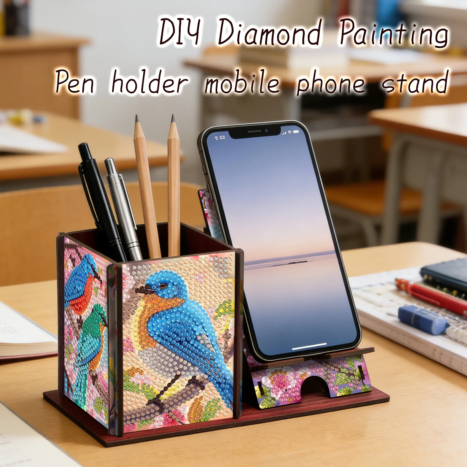 Diamond Art Holz-Schreibtisch- – Resin Art Kits Bewertung und Preis