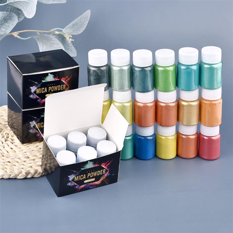 6-teiliges Set Epoxidharz-Farb – Pearl Powder Resin Bewertung und Preis