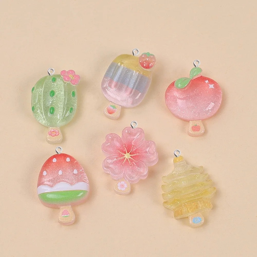 10 Stück Kawaii Sommer-Eis am  – Resin Art Glitter Bewertung und Preis