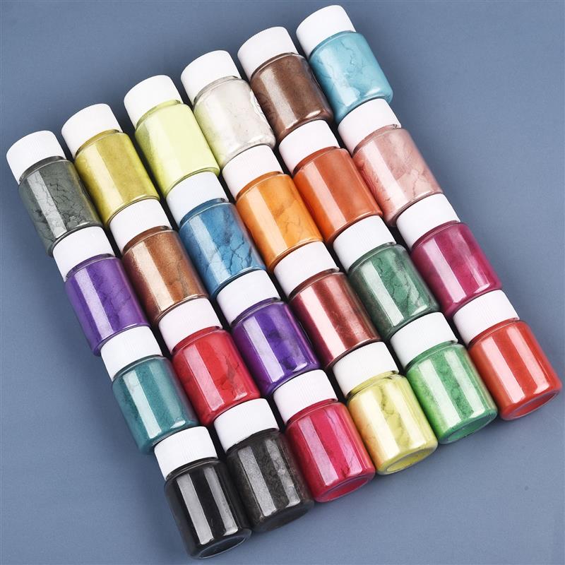 24 Coloers 10g Perle Pulver UV – Pearl Powder Resin Bewertung und Preis