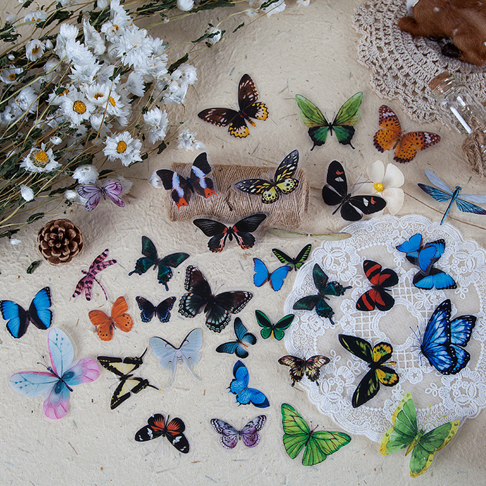 40 Teile/beutel Schmetterling  – Resin Art Liquid Bewertung und Preis
