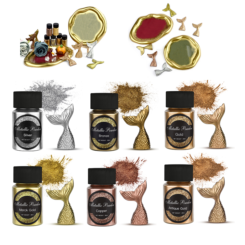 20ml/Flasche Metallic Glitter  – Pearl Powder Resin Bewertung und Preis