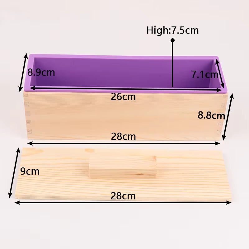 1200ml Rechteckige Silikon-Sei – Tray Mold Rectangle Bewertung und Preis