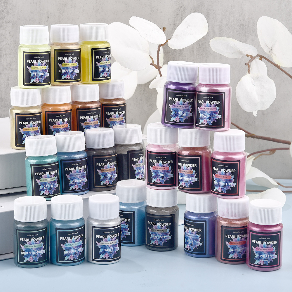 20 ml Kosmetikqualität Perlgla – Pearl Powder Resin Bewertung und Preis