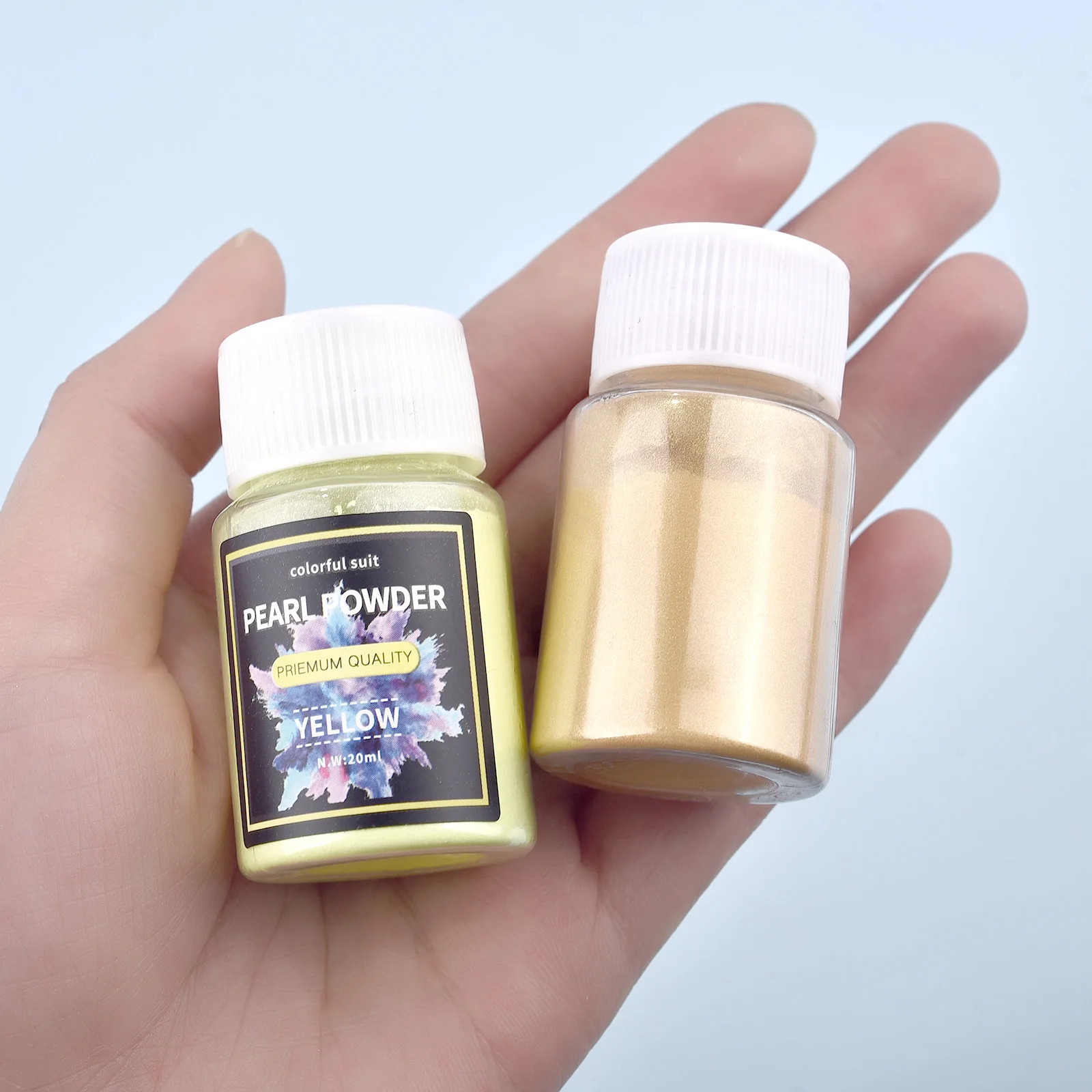 20 ml Kosmetikqualität Perlgla – Pearl Powder Resin Bewertung und Preis